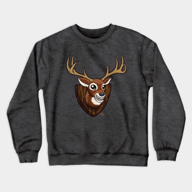 Stag Crewneck Sweatshirt by joehavasy